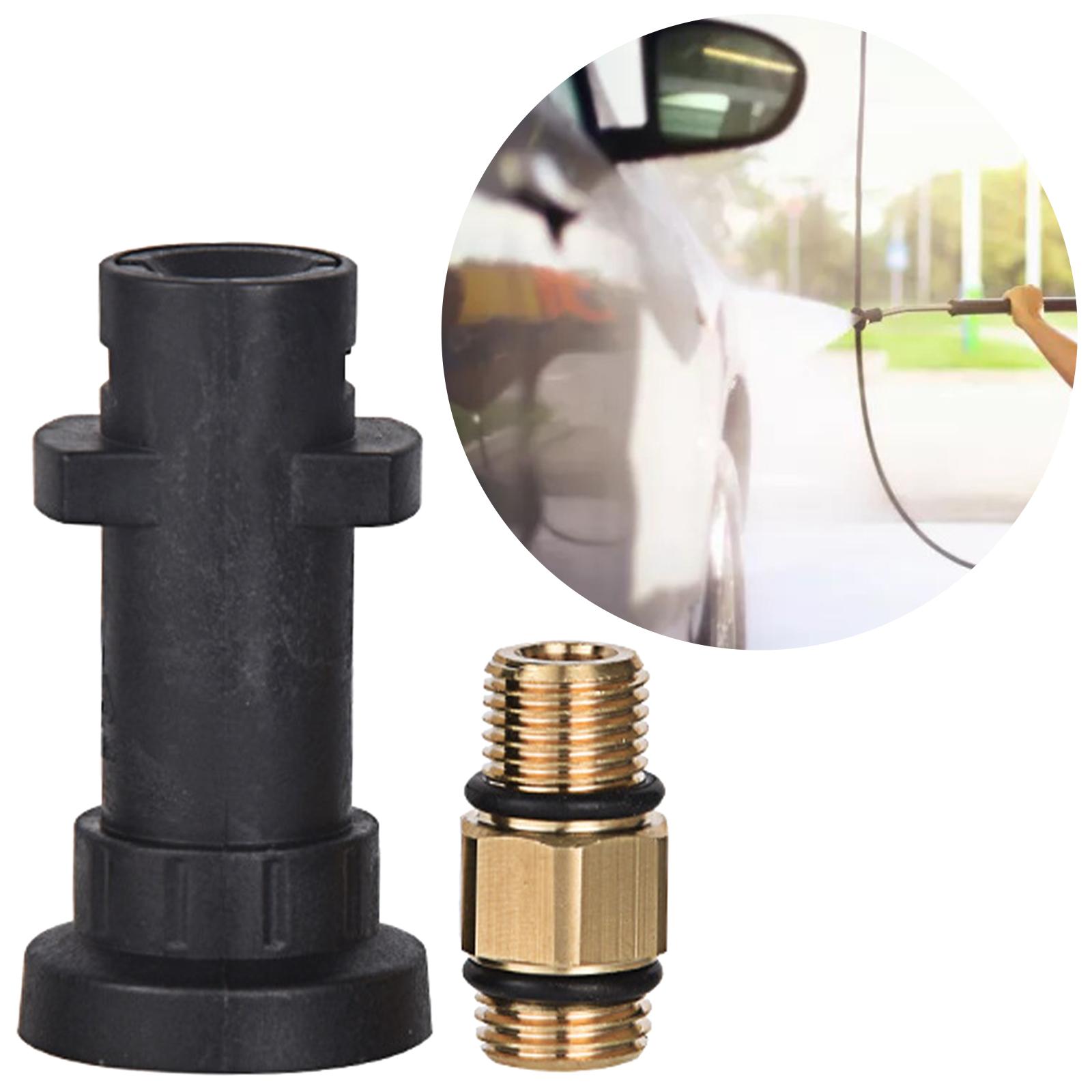 High Pressure Washer Adapter Quick Release for Connector for Pressure Washer Gun Foam Lance