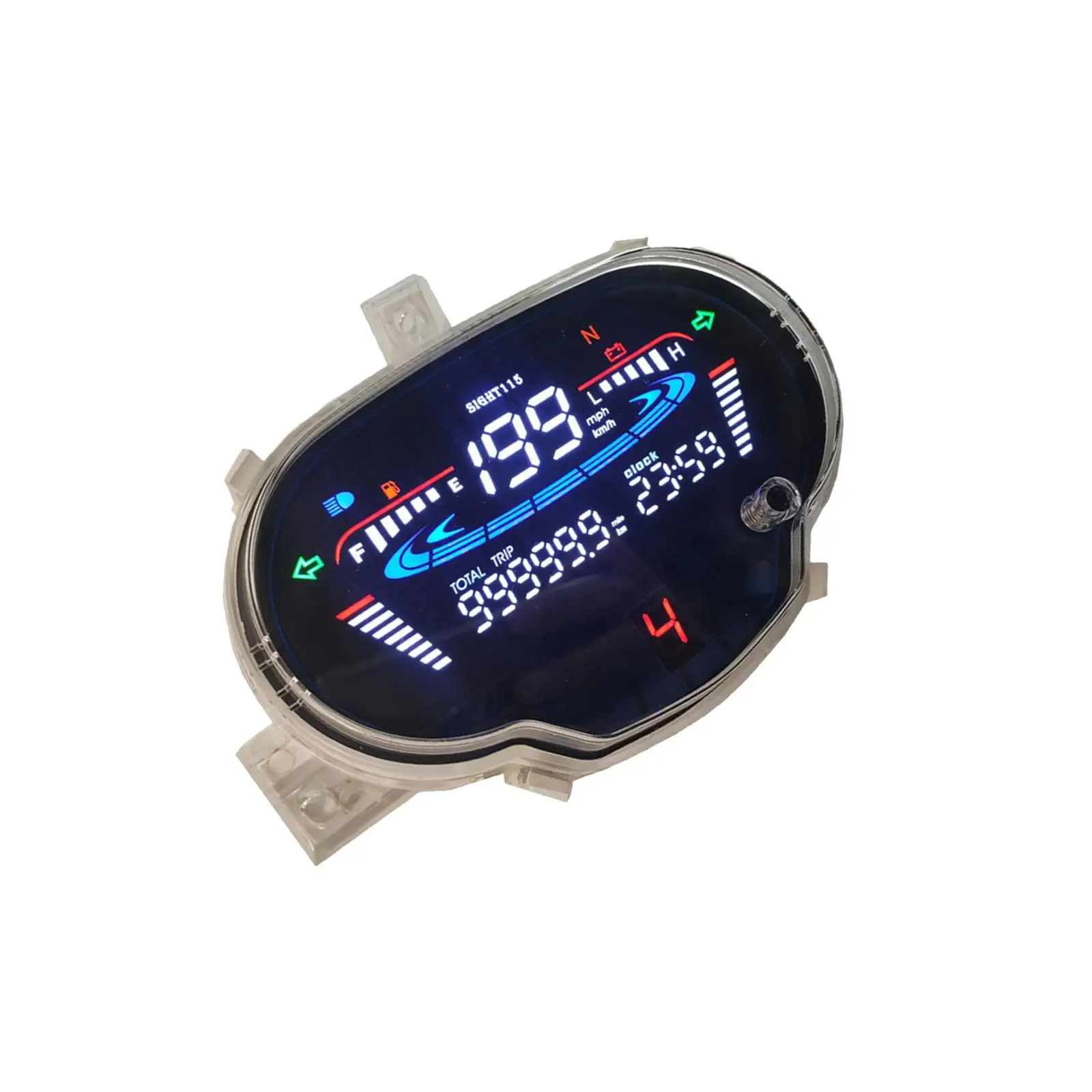 Motorbike LED Digital Speedometer Modification for Yamaha Sight 115 Accessories