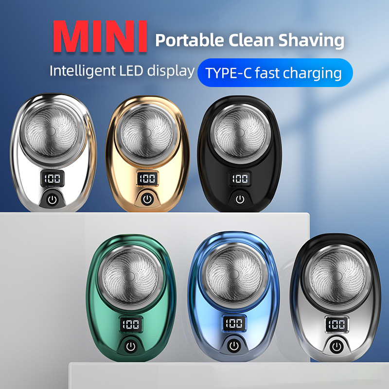 Best of Electric Mini Shaver Waterproof USB Rechargeable Portable Painless Digital Display Razor Wet And Dry Mens Razor For Home Travel Reviews & Tips