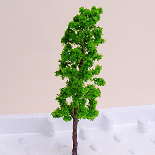 10pcs Train Pine Tree Model for Railways Park Scene Landscape HO-OO Scale 5.5``