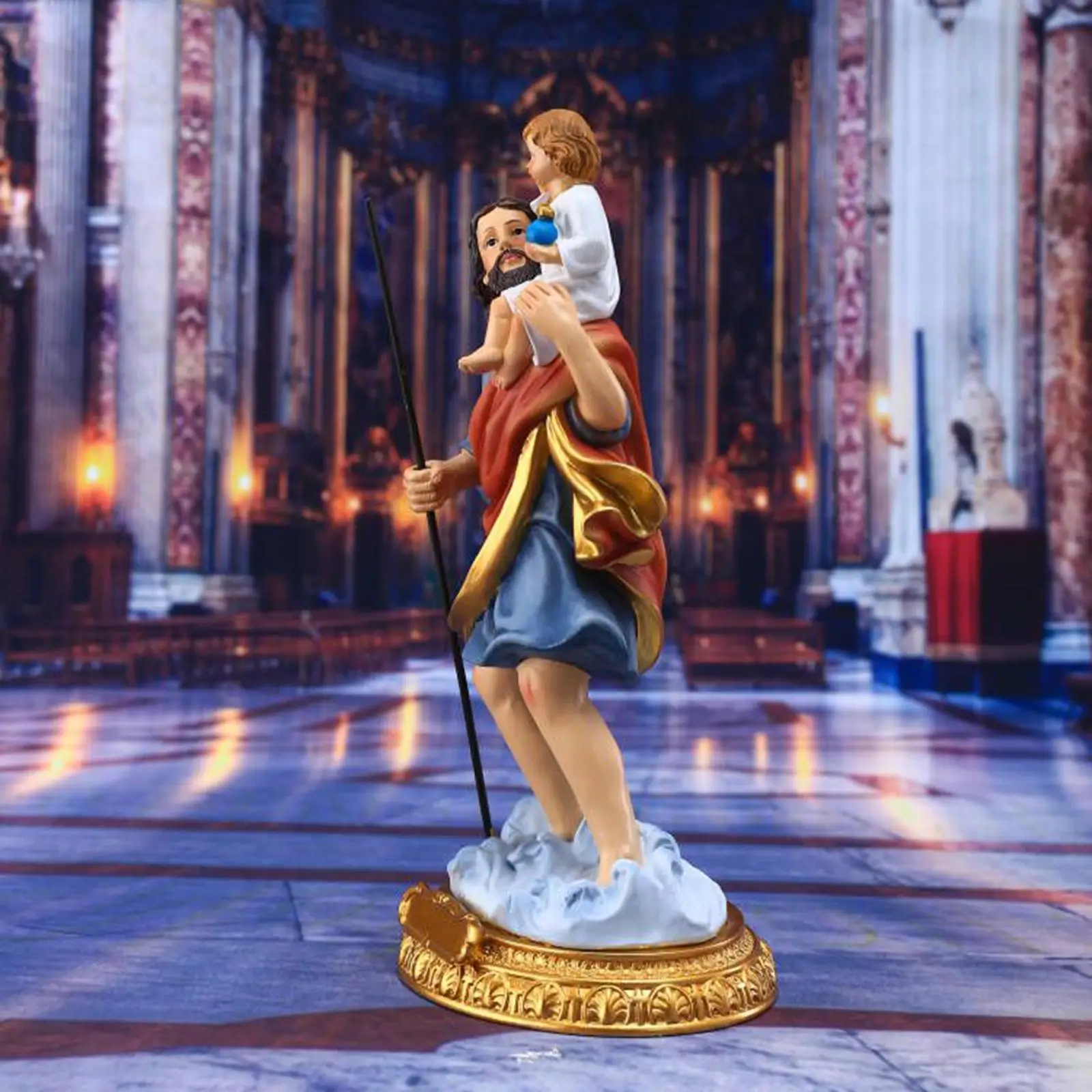 Resin  with Child  Statues Home Decor for Office Table Decor