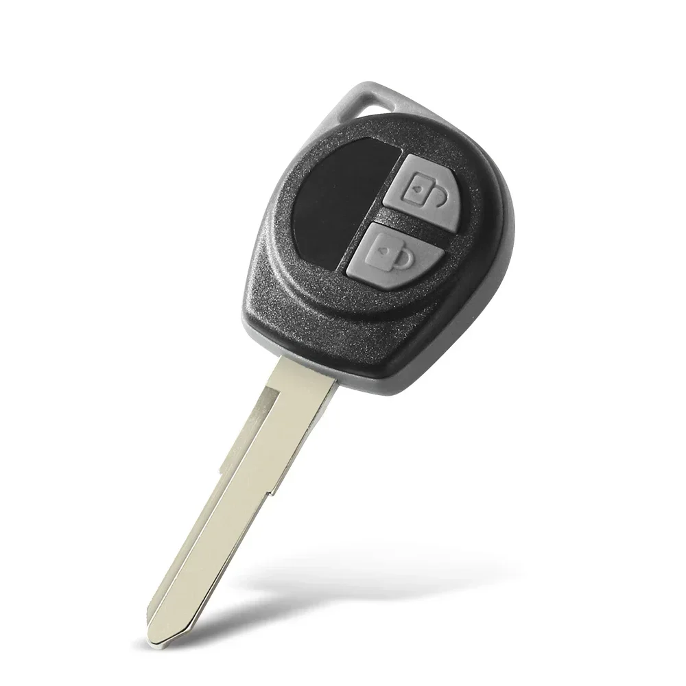 KEYYOU 2 Tasten Ersatz Fernbedienung Auto Schlüssel Shell Für Suzuki Grand Vitara SWIFT Mit Gummi Taste Pad Fob HU133R/TOY 43 Klinge – Detail 4