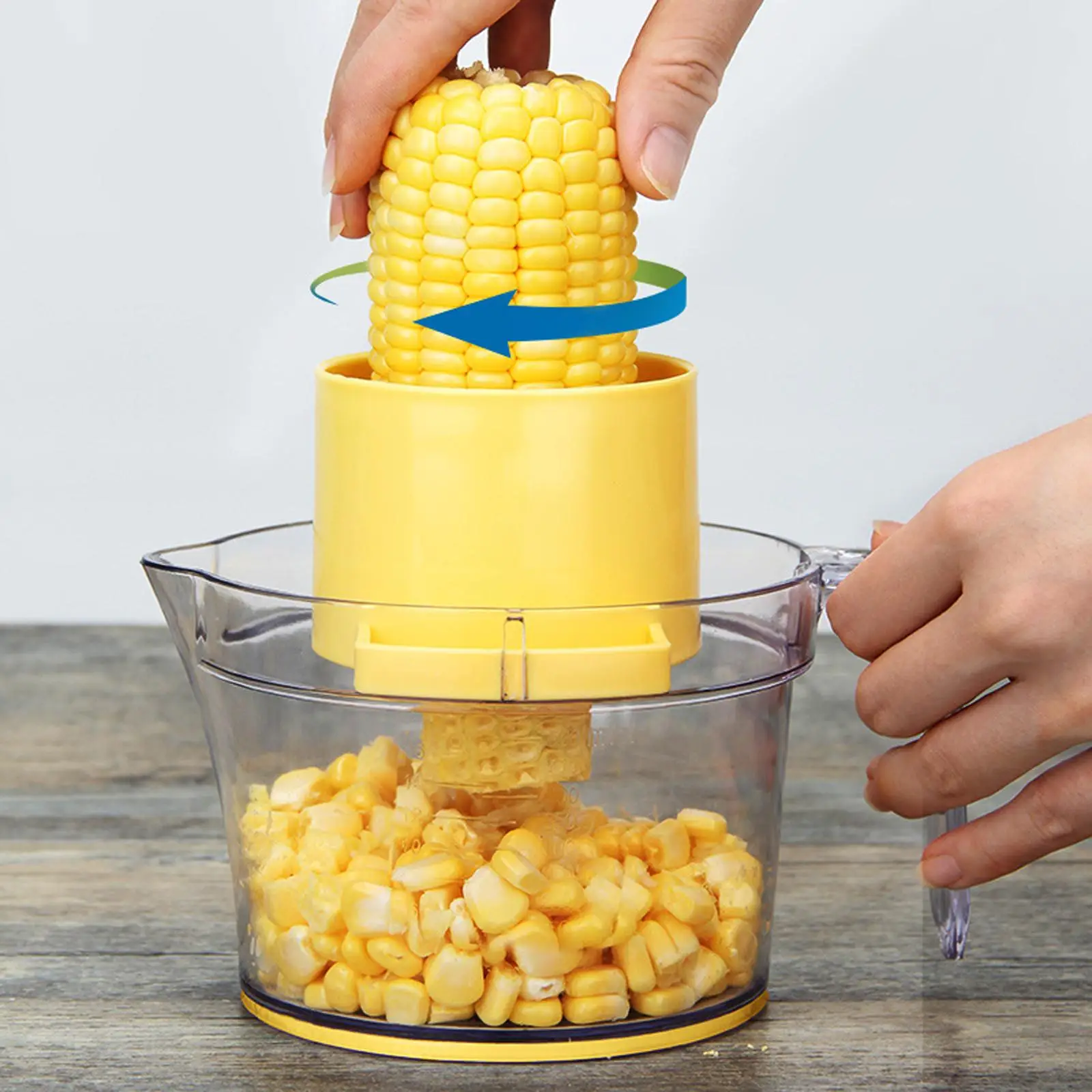 Professional Corn Shucker Manual Corn Threshing Kitchen Gadgets Corn COB Remover Stainless Steel Corn Sheller for Home Kitchen