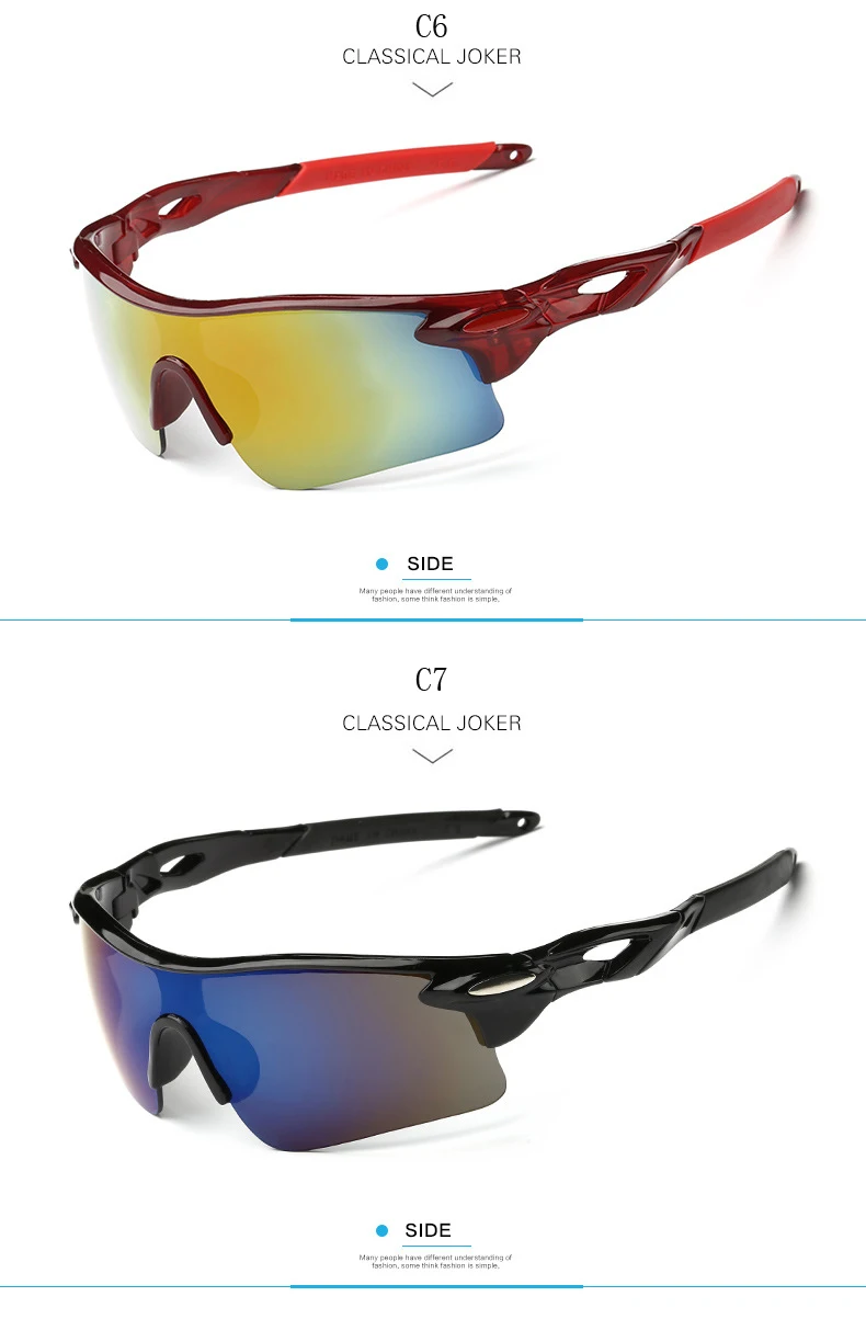 Sa61932585b904bd7a52ae7d8fbbb39e2g RIDERACE Sports Men Sunglasses Road Bicycle Glasses Mountain Cycling Riding Protection Goggles Eyewear Mtb Bike Sun Glasses