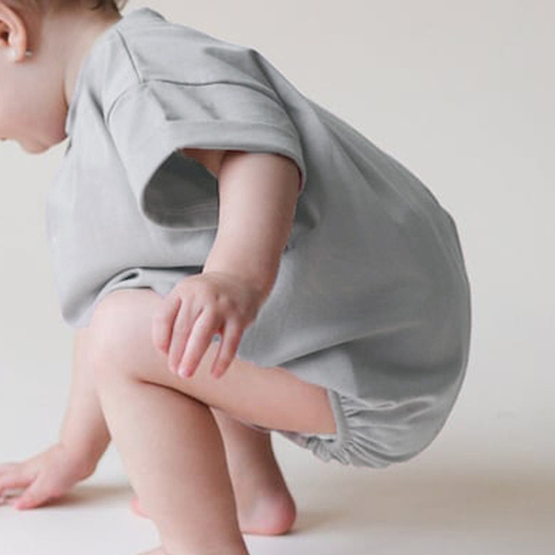 Baby Bubble Romper Unisex Baby Boy Girl Short Sleeve Bubble Romper Oversized Bubble Romper Baby Girl