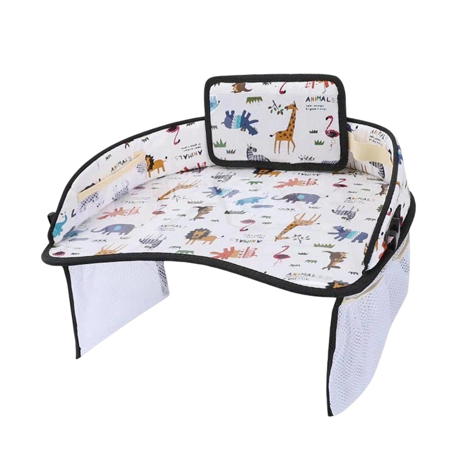 Kids Holder Stand Car Seat Toddler Car Seat Lap Tray for Airplane Travel Stroller Toddler Baby