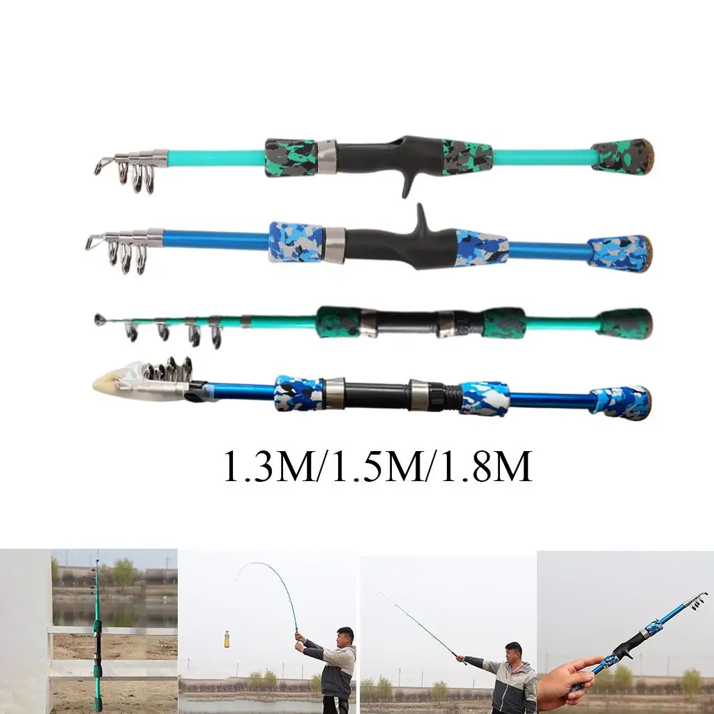 Mini  Fishing Rod Pole Travel Small Ultralight  Fishing Poles  Fishing Equipment