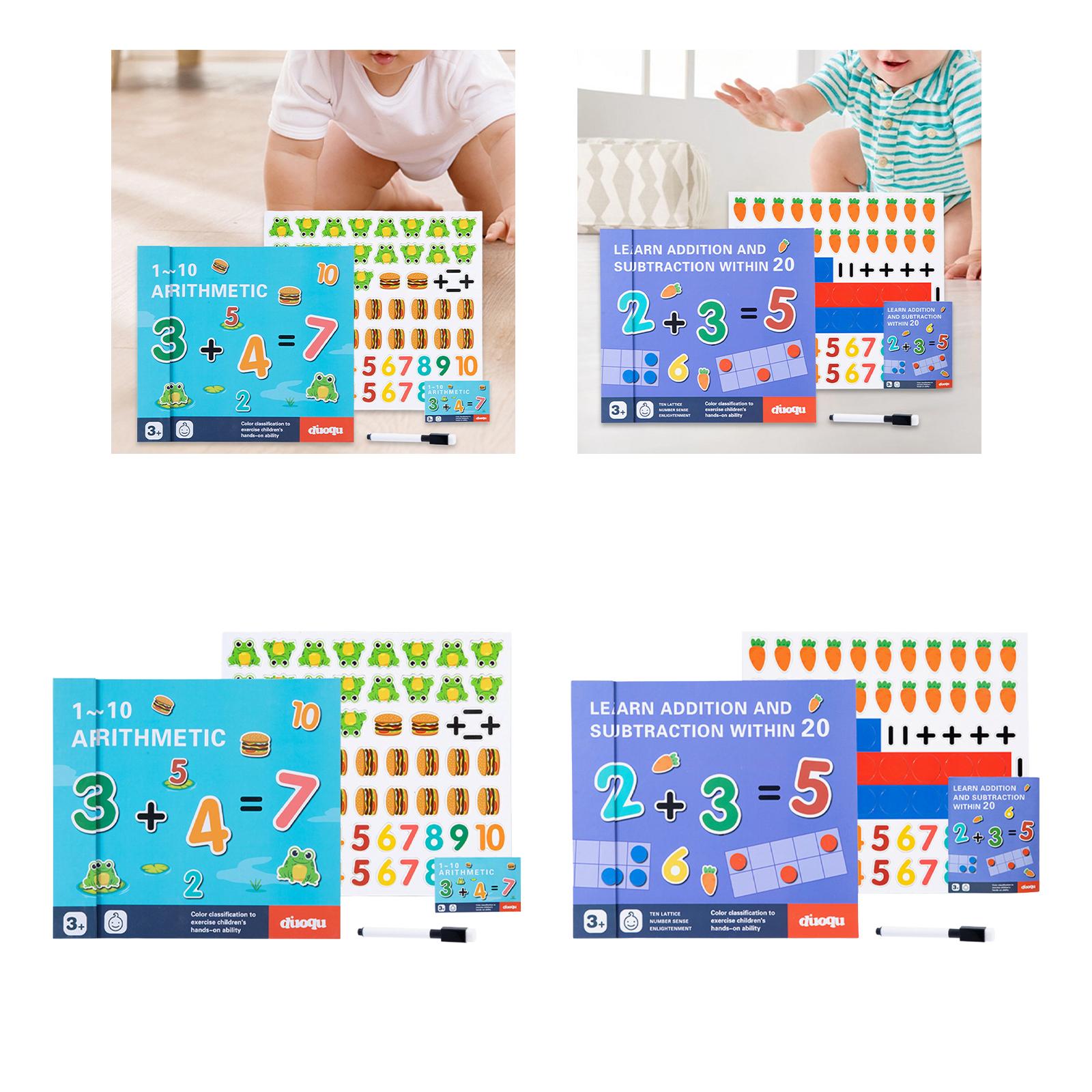 Addition and Subtraction toy Math Games and Activities Early Learning Aids Numbers Decomposition Math Toys for Counting Toy