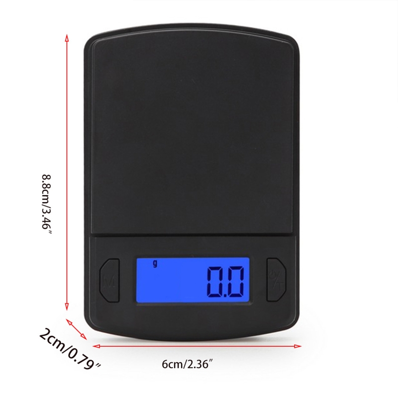 Title 6, Digital Pocket Scale 500g x 0.1g Electronic Wei...