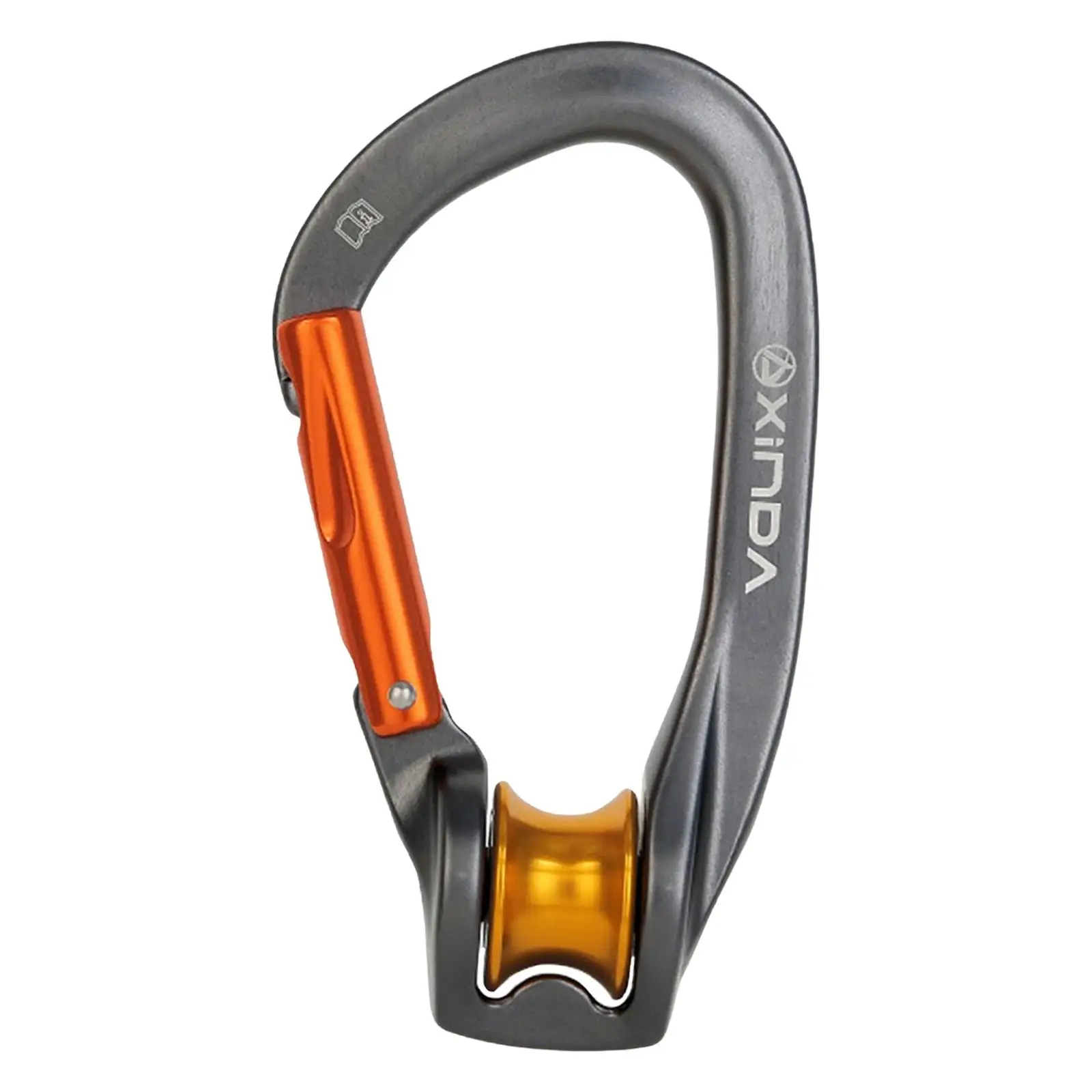 Professional Climbing Carabiner D Shape Safety Lock Outdoor Climbing Ascend Mountaineering Equipment
