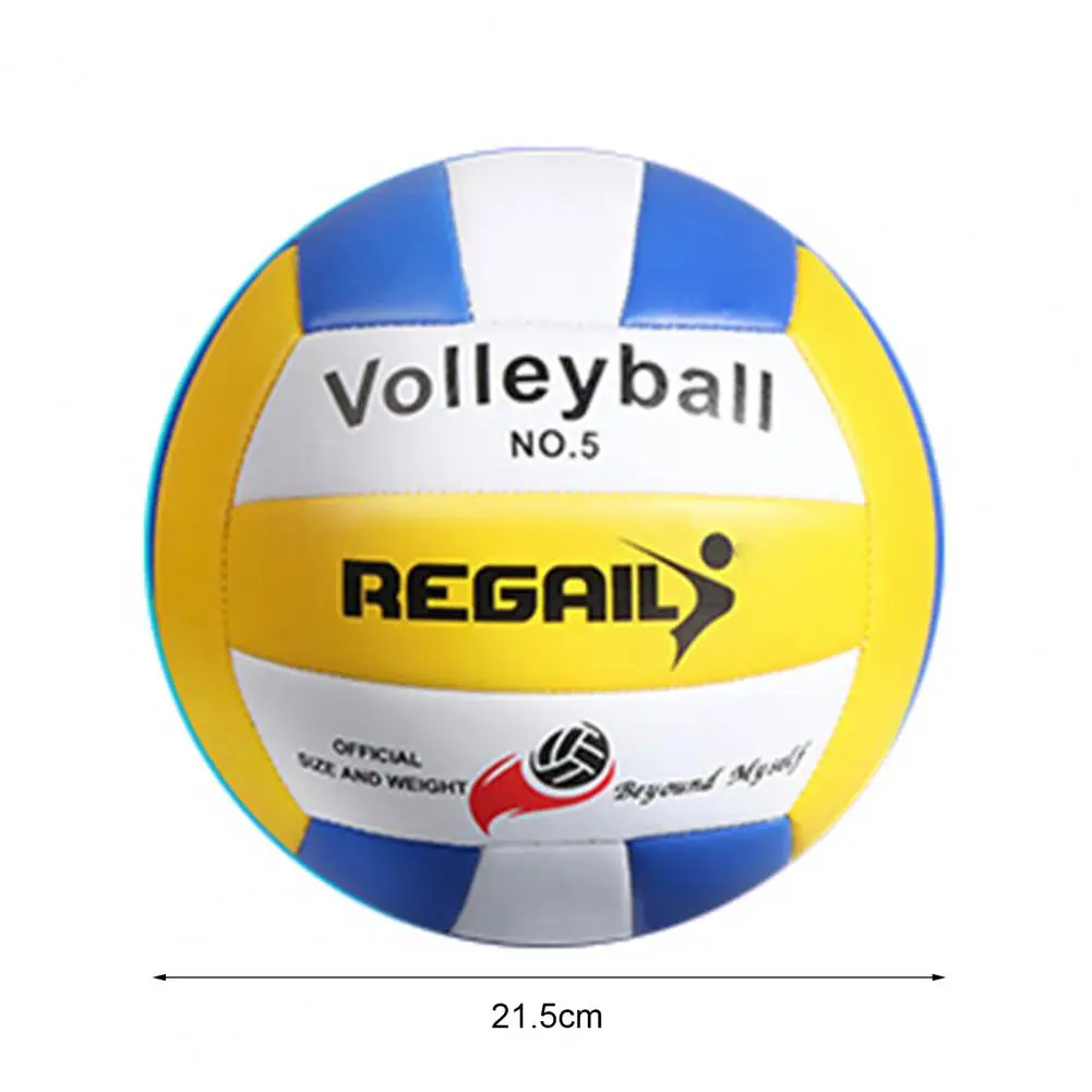 Beach Volleyball Non-Slip Training Volleyball Ergonomic Design Recreational Play Delicate Official Size Volleyball Ball