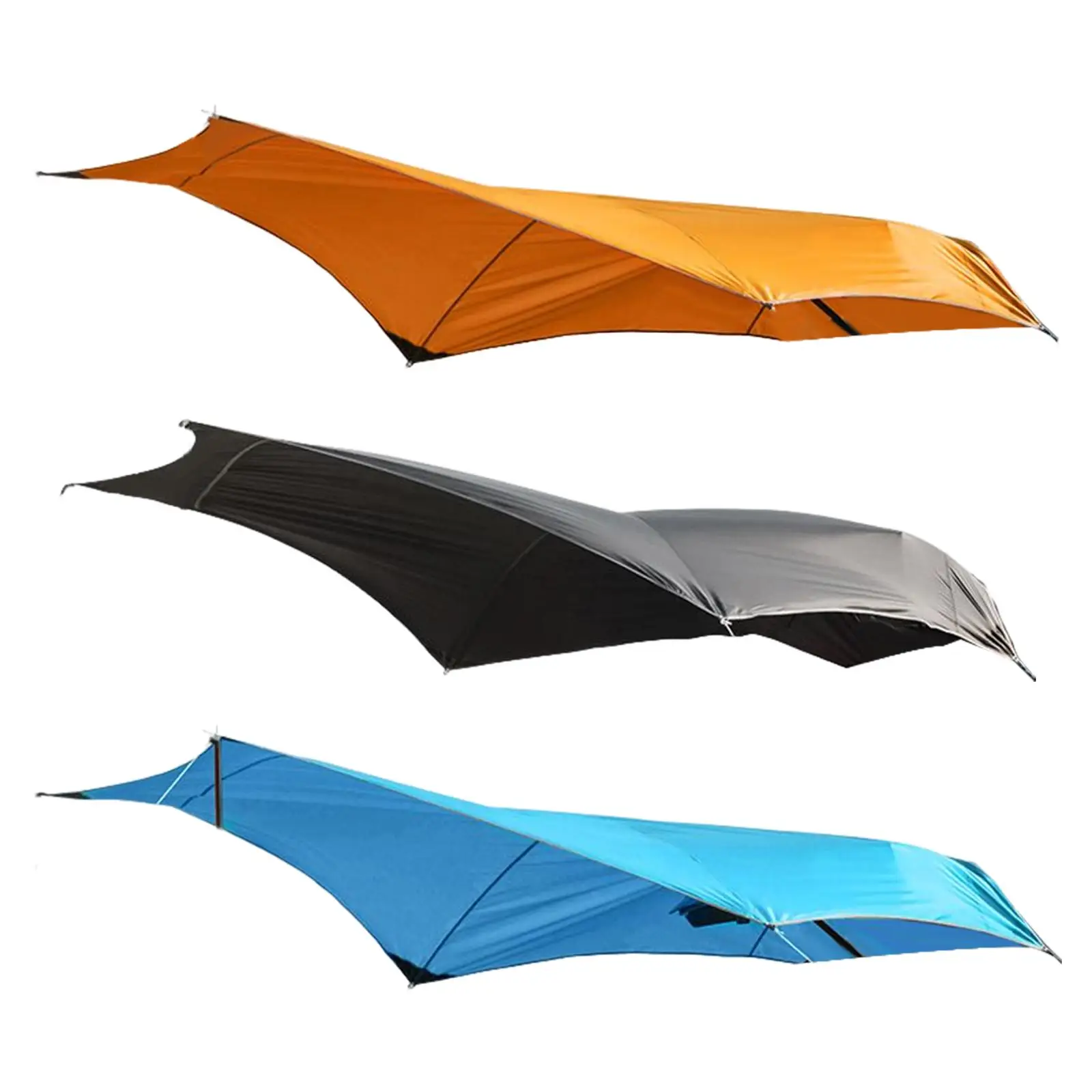 Portable Car Tent Sunshade Shelter Tailgate Shade Awning Anti UV Rainproof Tarp for Travel Fishing Self Driving Camping Picnic