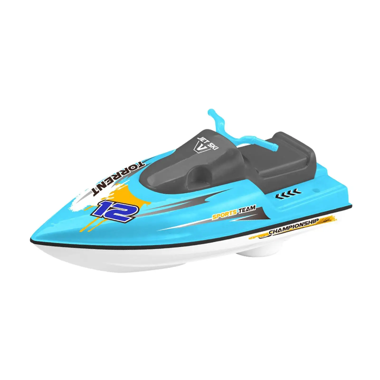 Boat Bathtub Toy Water Toy Floating Toys Pool Bathroom Baby Toy Electric Speed Boat Toy for Infant Baby Toddlers Kids Children