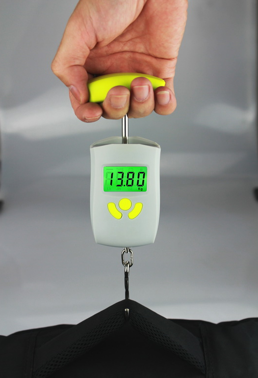 Title 7, 50kg/10g Portable Digital Scale Mini Hanging Ho...