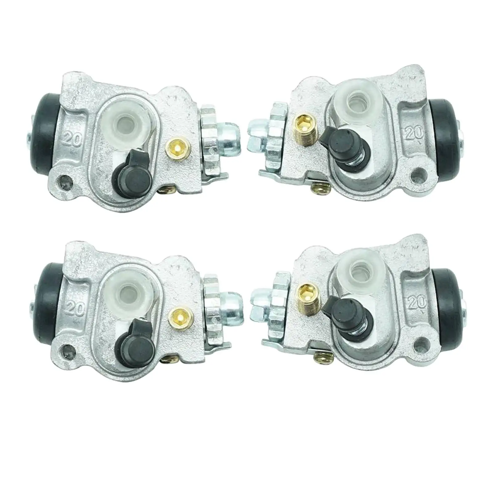 4Pcs Front Brake Wheel Cylinders for Honda Foreman 450 Replacement Easy to Install