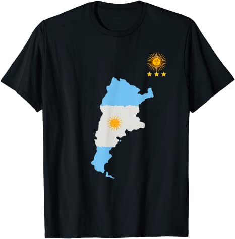Argentinien 3 Sterne Argentinischen Flagge Tres Estrellas Drei Sterne T-Shirt Beste Ziege der Jahr Immer Graphic Tee Gedenk Geschenke – Detail 14