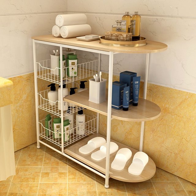 LYWY Estante organizador de cocina, soporte para microondas, estante de  almacenamiento de cocina de metal con mesa de madera, isla de cocina,  estante