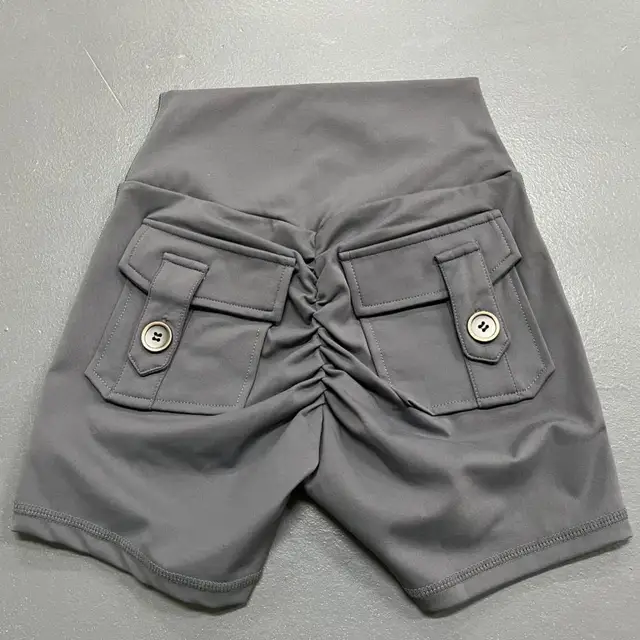 Cargo Shorts Women Gym Shorts Scrunch Butt Booty Tight Shorts Yoga