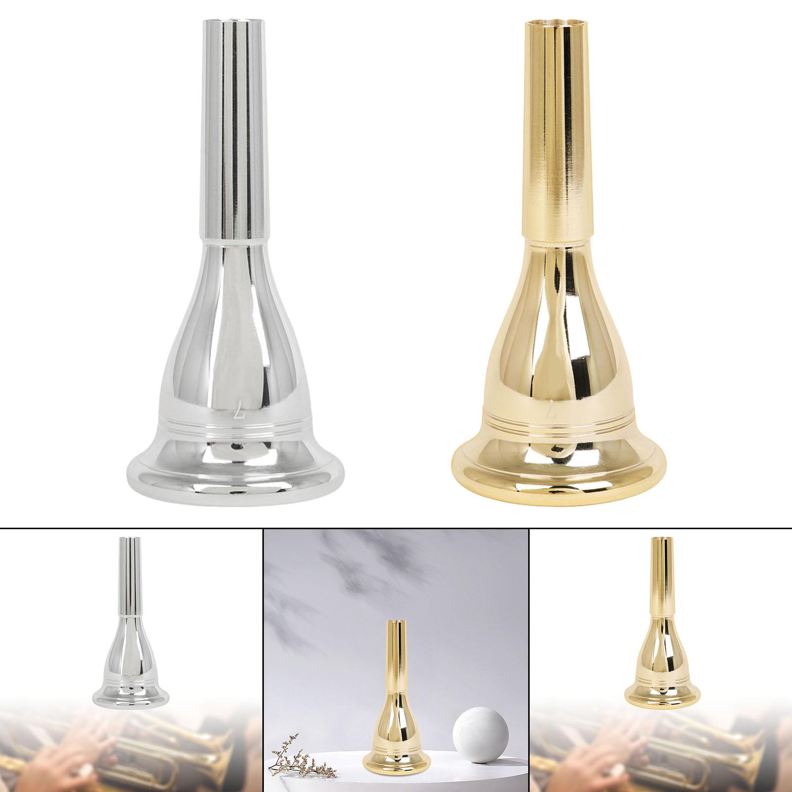 2x Brass Tuba Mouthpiece Precise Music Parts for Beginners Professional