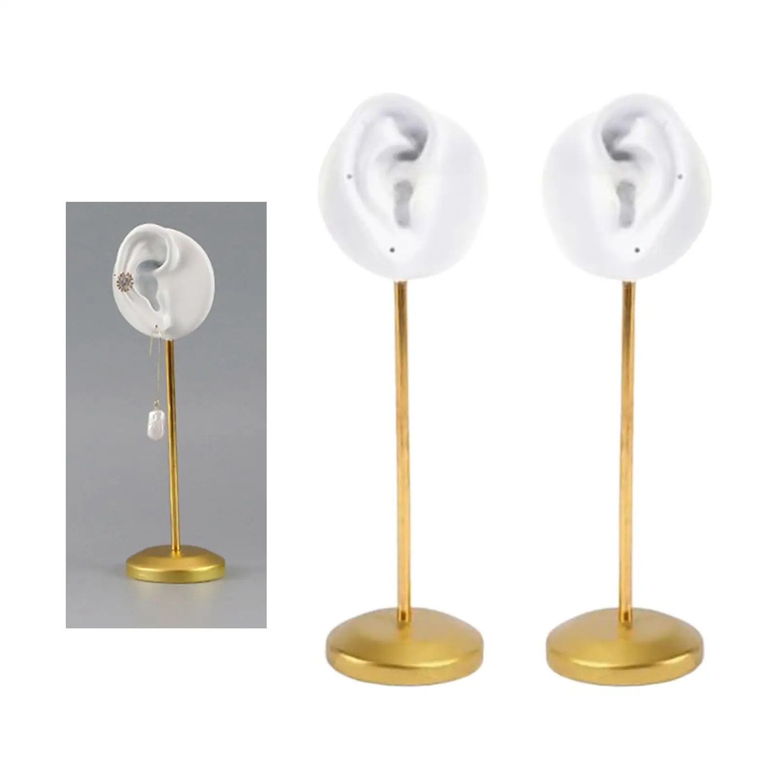 Earring Display Stand Ear model Standing Ear Stud Holder for Dresser Tabletop