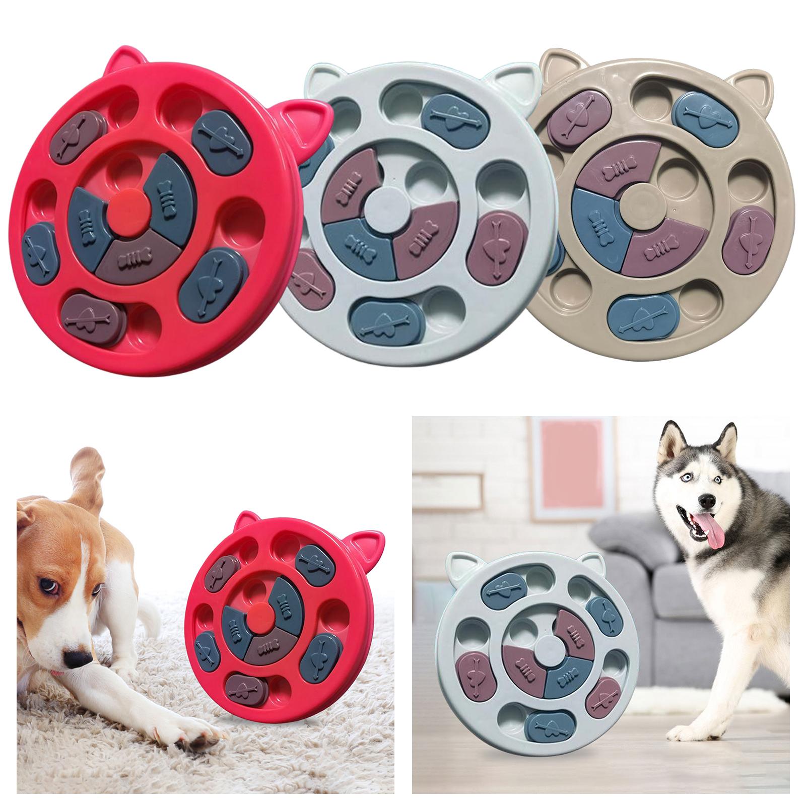 Pet Interactive Dog Food Puzzle Toy Treat Dogs Cat Slow Feeder Pet Training Feeder Interactive Toys Feeding Supplies