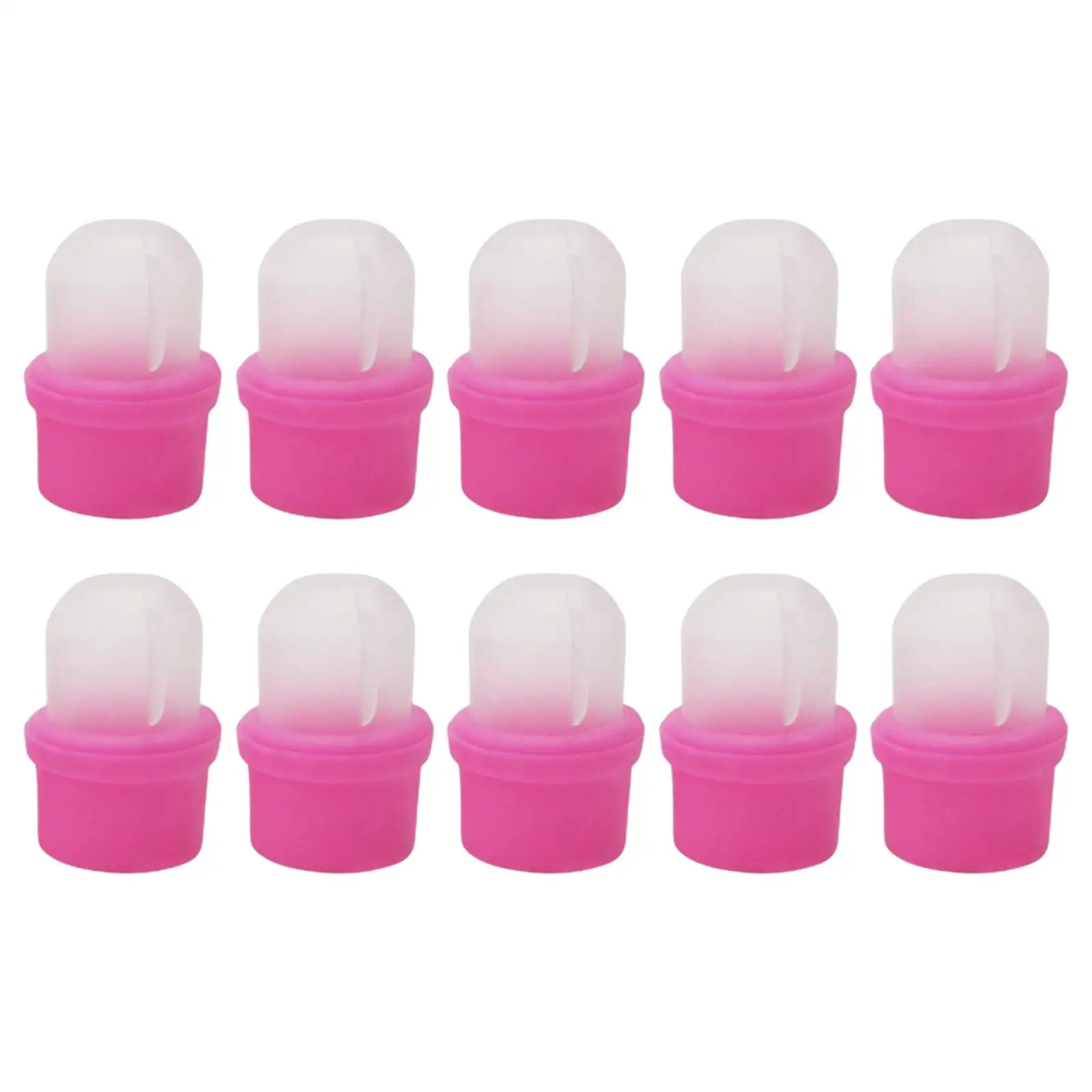 10Pcs Professional Acrylic  Polish Remover Clips 