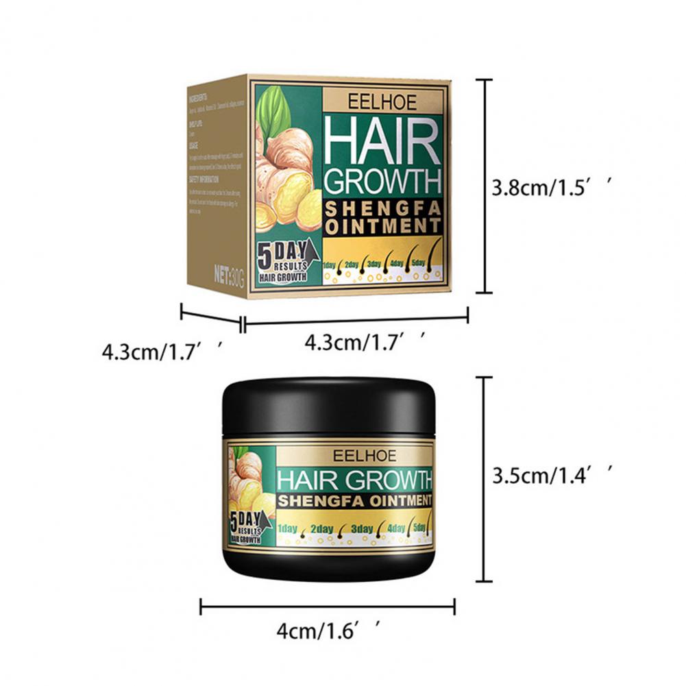 Best of 30g 5 Days Hair Growth Ointment Promote Blood Circulation Protect Hair Loss Hair Itching Cream Repair Ginger Repair Hair Protect Reviews & Tips - Image 6