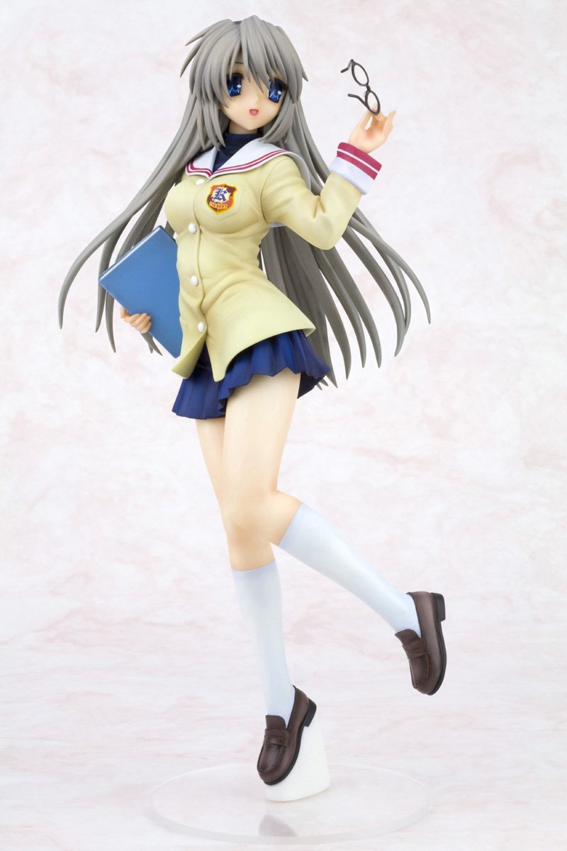 CLANNAD 100% Оригинальный оригинальный фигура из ПВХ Sakagami Tomoyo 1/6  аниме модели игрушки Фигурки Коллекционная кукла подарок