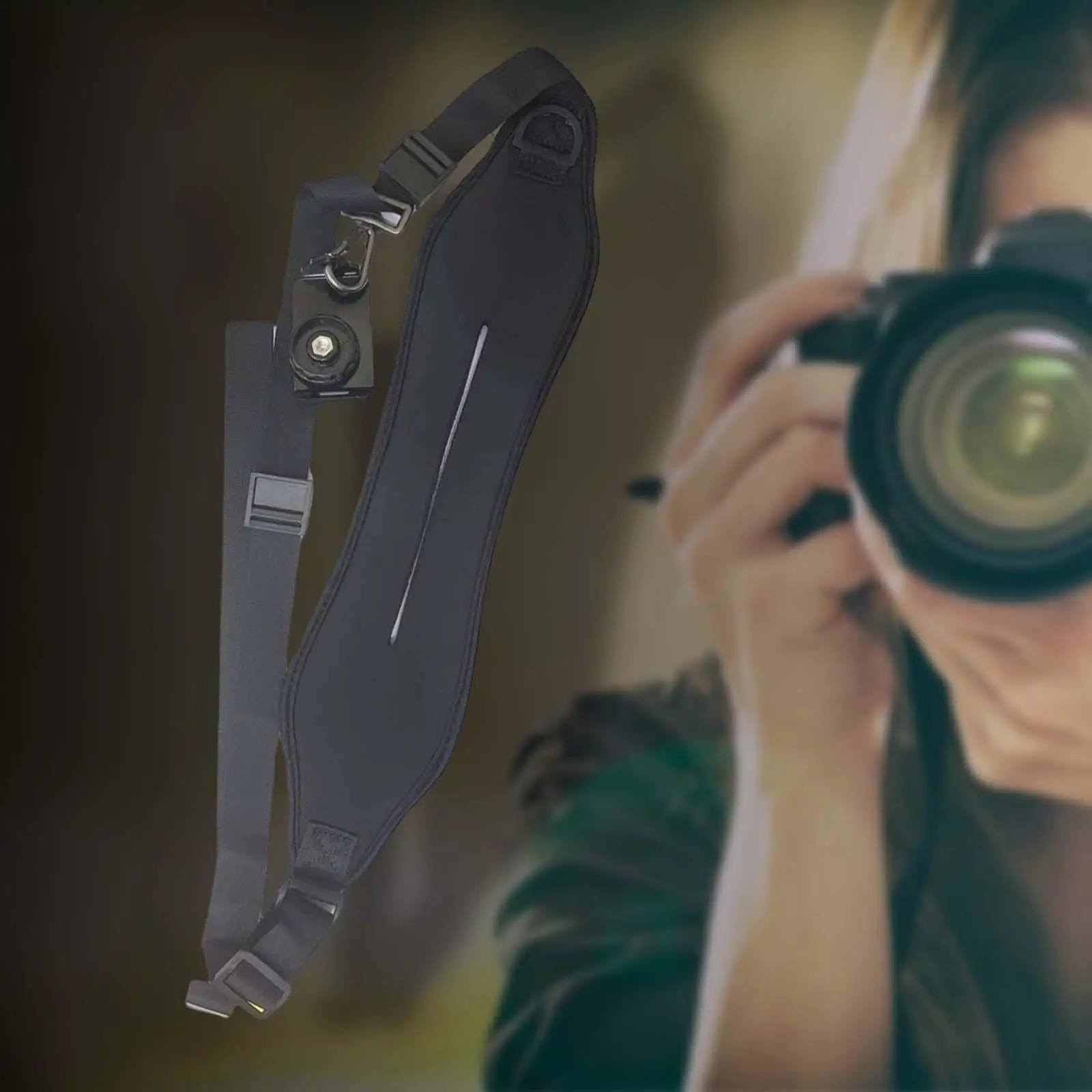 Camera Shoulder Strap Waterproof Fabric Shoulder Belt for Women Men Photographer