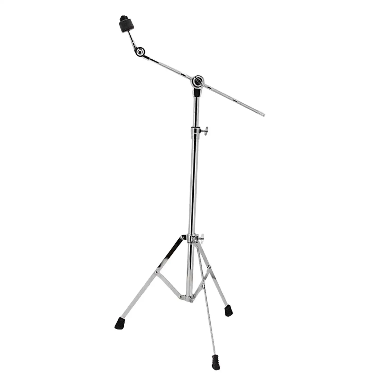 Adjustable Cymbal Stand Jazz Drum Stand Floor Triangle Bracket Percussion Accessories Metal Stand for Performance Training Show