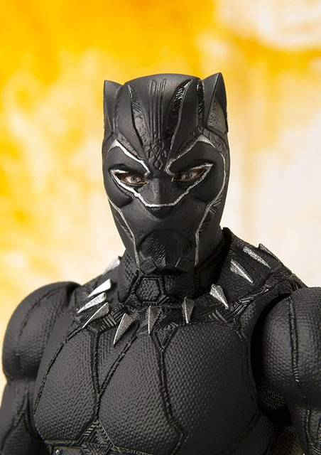 S.H.Figuarts Marvel Avengers Infinity War outlet Black Panther Figure With Box