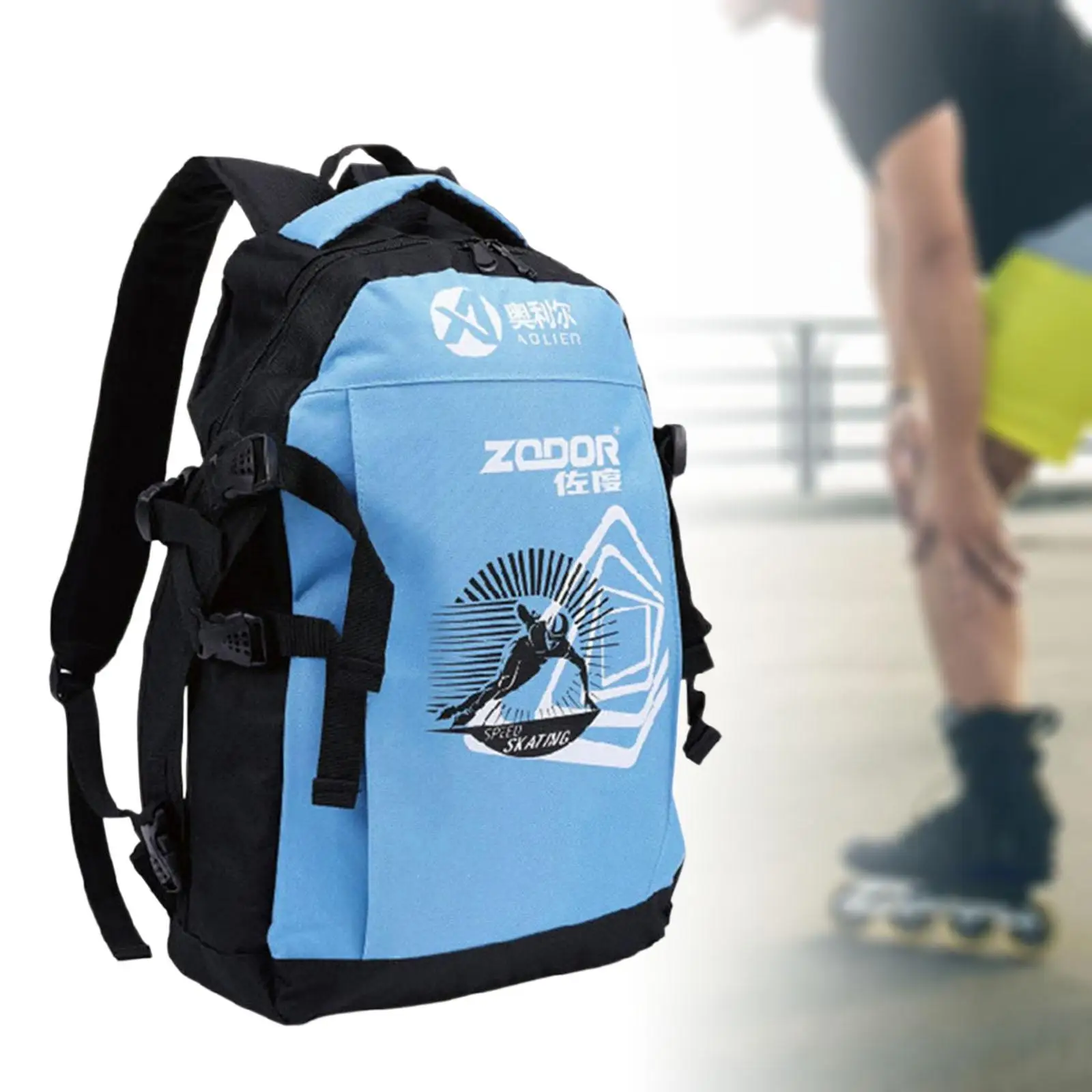 Ice & Inline Skate Bag, Premium Backpack To Carry Ice Skates, Roller Skates,  Inline Skates For Both Kids And Adults - Skate Board & Accessories -  AliExpress