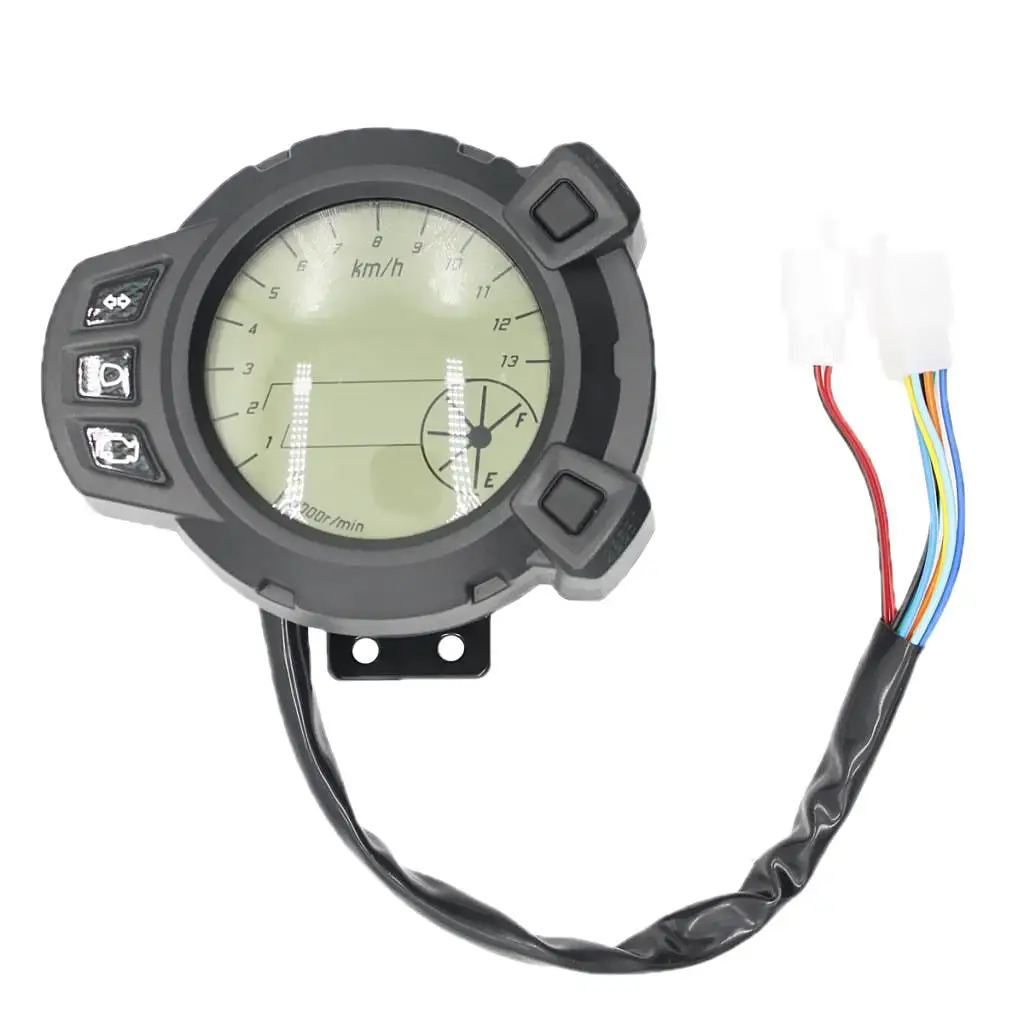 1 Piece Motorcycle Speedometer Odometer Waterproof, Shockproof for DC