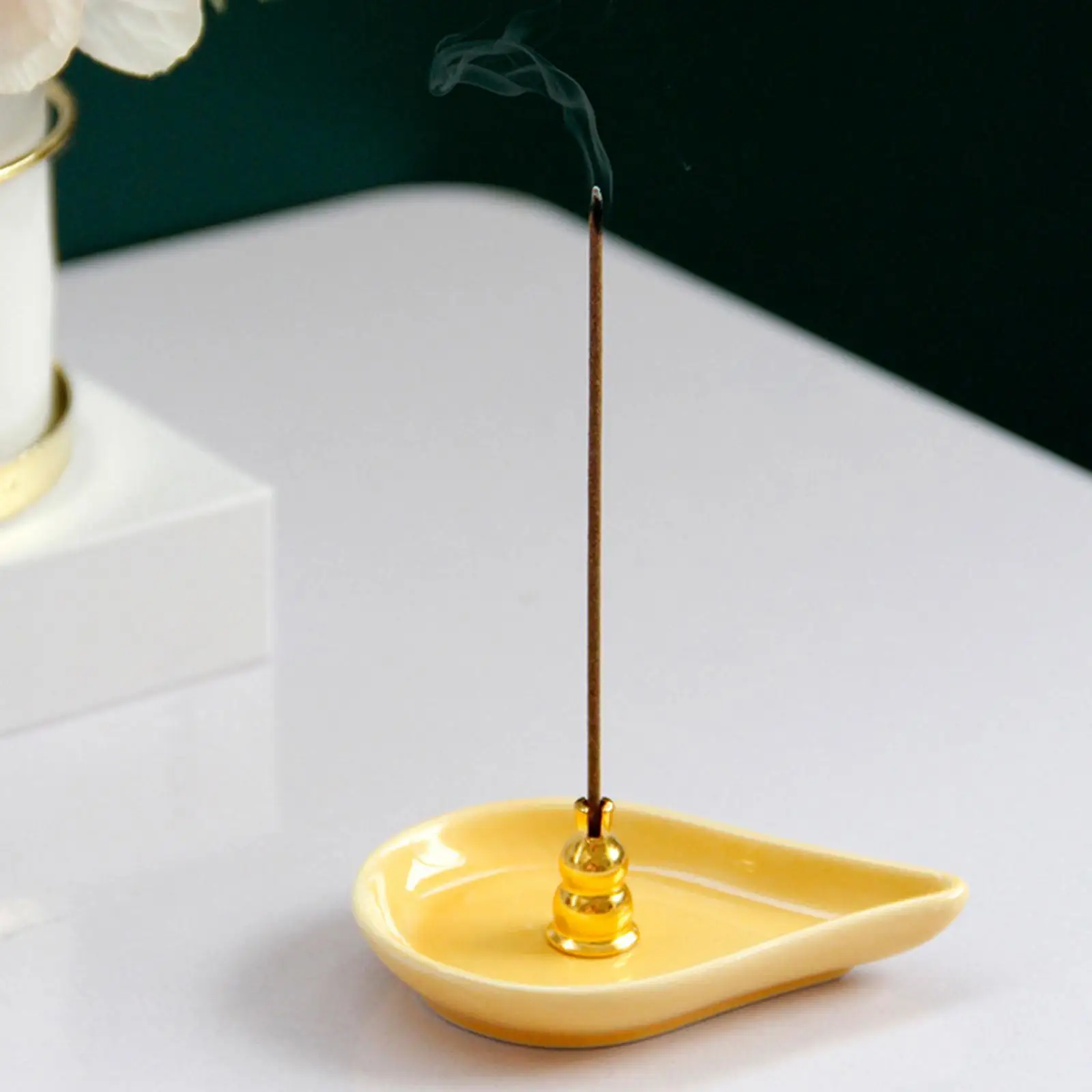 Incense Holder Coil Incense Burner Creative for Teahouse Yoga Living Room