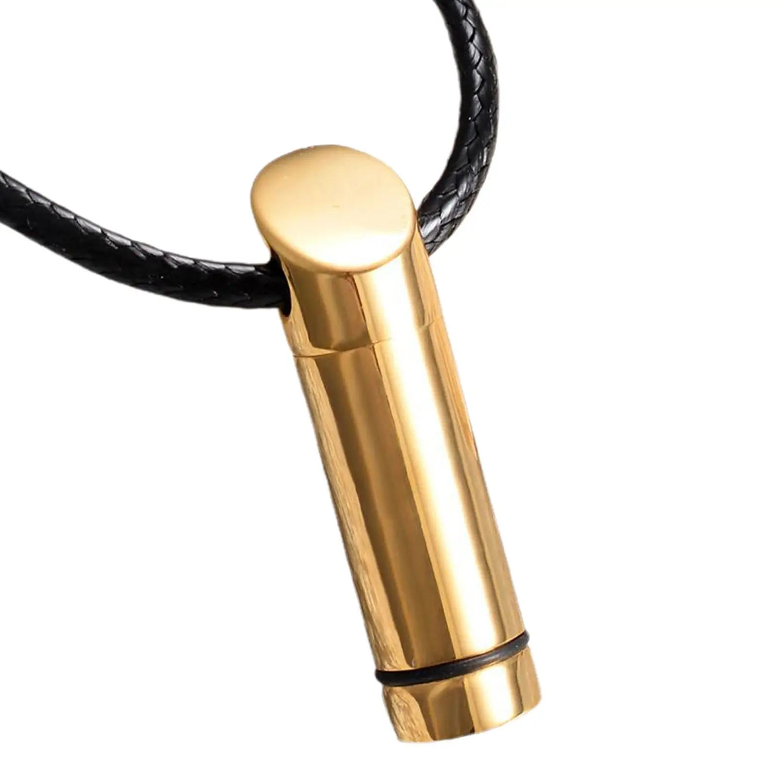 Urn Necklace for Ashes Cylinder Memorial Pendant Stainless Steel Urn Holder Cremation Jewelry for Perfume Husband Wife Dog Cat
