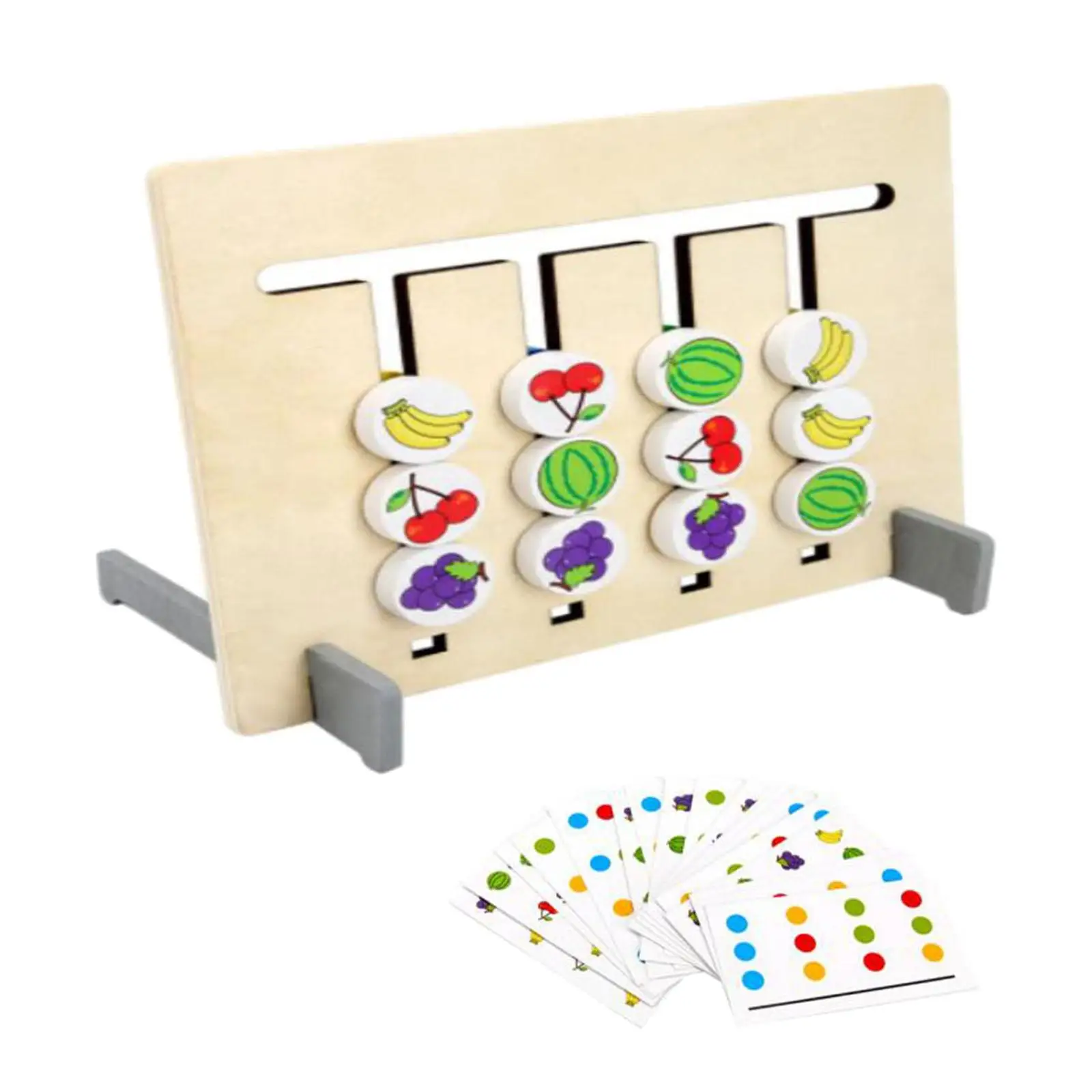 Montessori Matching Puzzle Funny Early Education Toys Birthday Gift Cognitive