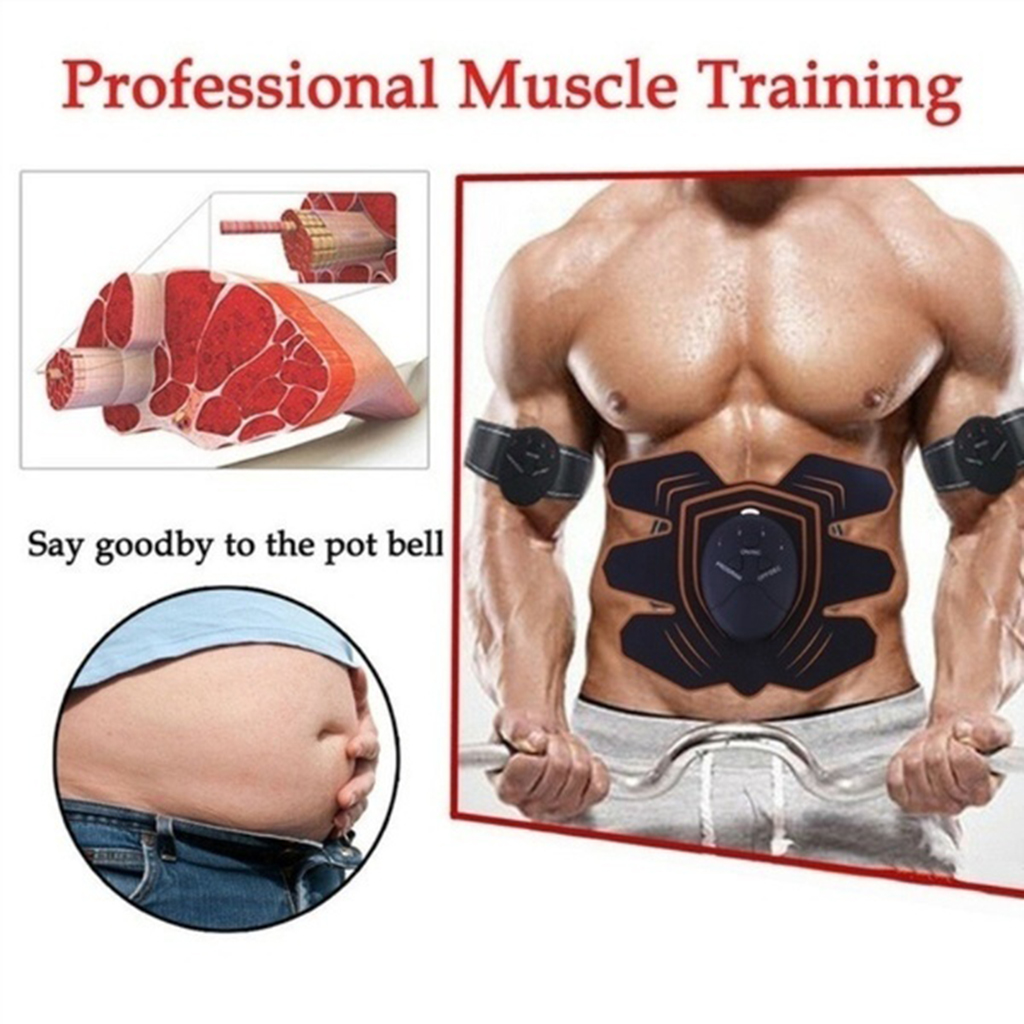 ABs Stimulator Abdominal Muscle Trainer AB Toner Training Belt Gear Trainer