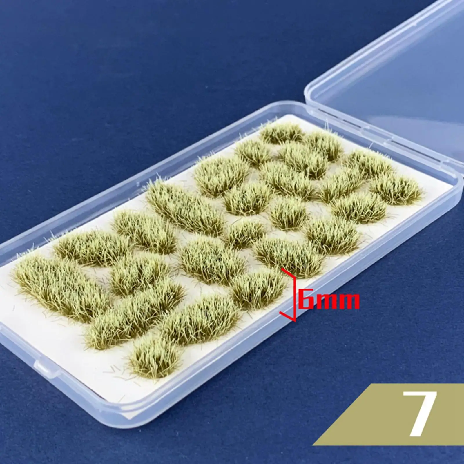 25Pcs Cluster Grass Sand Table Miniature Scene for DIY Landscape Decor