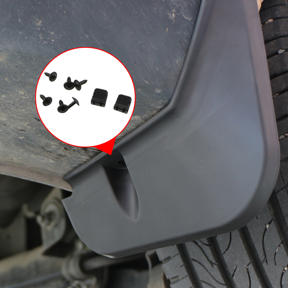 For BYD Atto 3 EV 2022 2023 Mud Flaps Auto Front Rear 4pcs Mudguards Special Fender Mudflaps Car Accessories