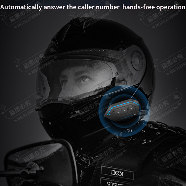 Motorcycle helmet bluetooth headset car riding super sound quality