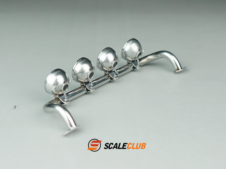 Scaleclub Model High Roof 3363 1851 Upgrade Metall-Lampenschale Kuppellampenständer für Tamiya Lesu RC Truck – Detail 6