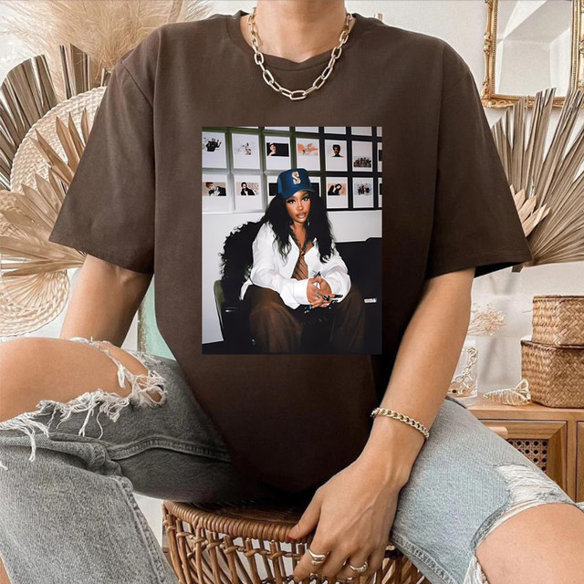 Official sZA Shirt Vintage Sza 90S Tee SZA Photoshoot Sweatshirt