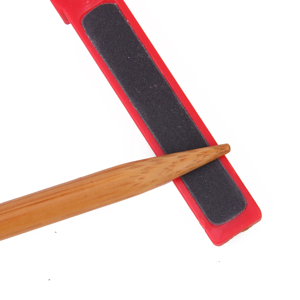 Billiard Pool Cue Tip Tool Snooker Tips Shaper Burnisher Repair Tool Red