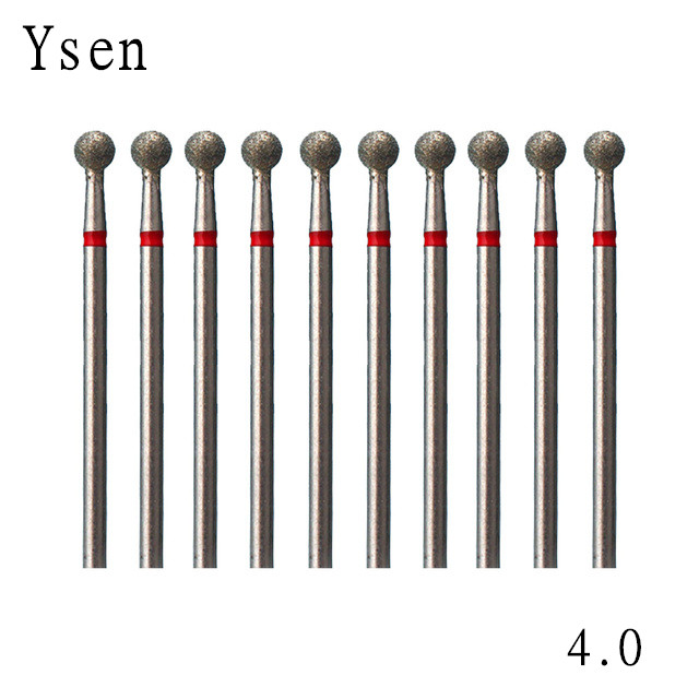 Best of 10 Pieces Of Diamond Nail Drill Bit Set Milling Cutter Electric Nail Drill For Pedicure Machine Burr Nail Accessories Nail Bits Reviews & Tips - Image 2