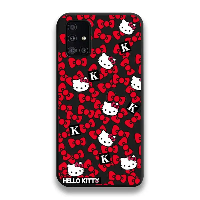 Cute Hello Kitty Phone Case For Samsung Galaxy A52 A21S A02S A12 