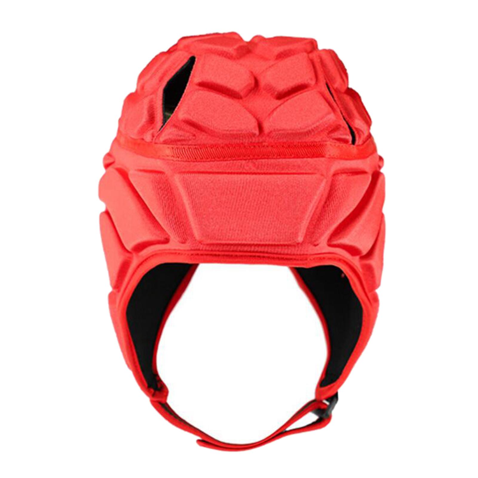 Ultralight Rugby Head Protection Soccer Headgear   Sports Soccer Goalie Head Protection Shockproof EVA Padded Scrum Hat 4 Sizes