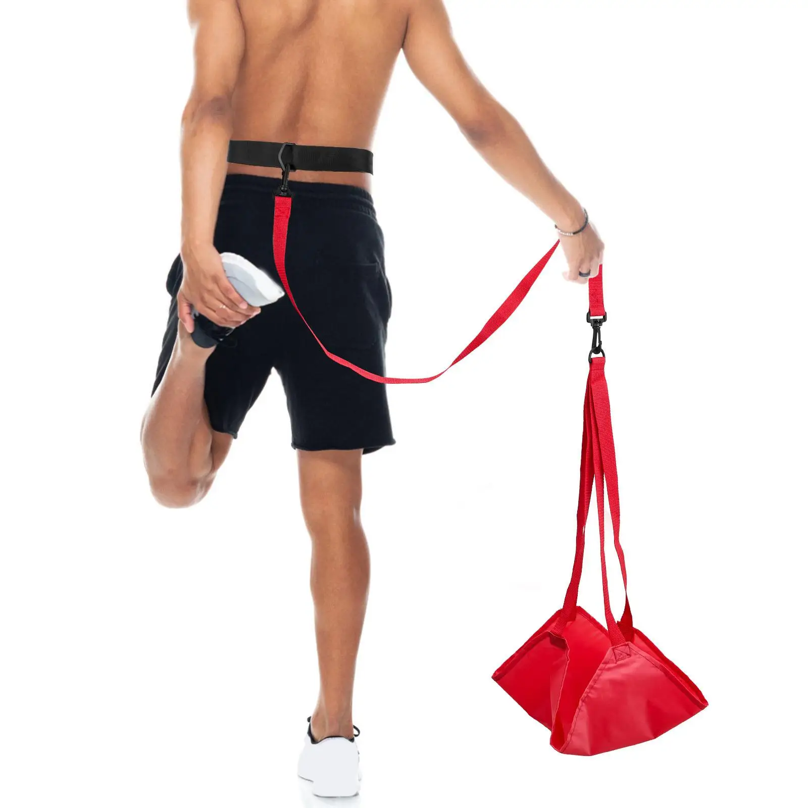 Swim Parachute Device Agility Training Fitness Trainer Resistance Cord Swimming