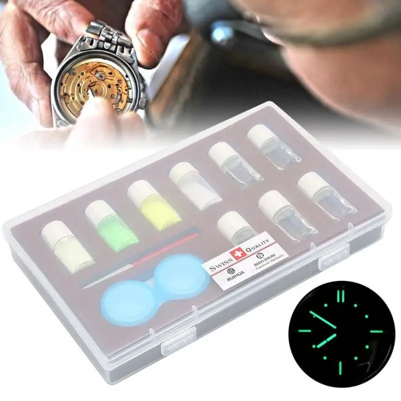 Luminous Fluorescent  Kit Watch Repair Supplies for Watchmakers