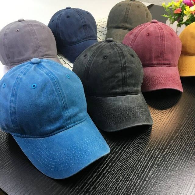 QFLLQLFF Basecap - Verstellbare Baseball Cap Aus Baumwolle