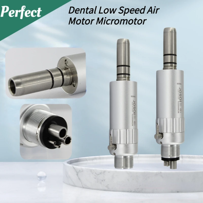 Best of NSK Style Dental Low Speed Air Motor Micromotor 2 / 4H Handpiece Outer Channel Pneumatic Sanding Slow Head Connector E-type Reviews & Tips